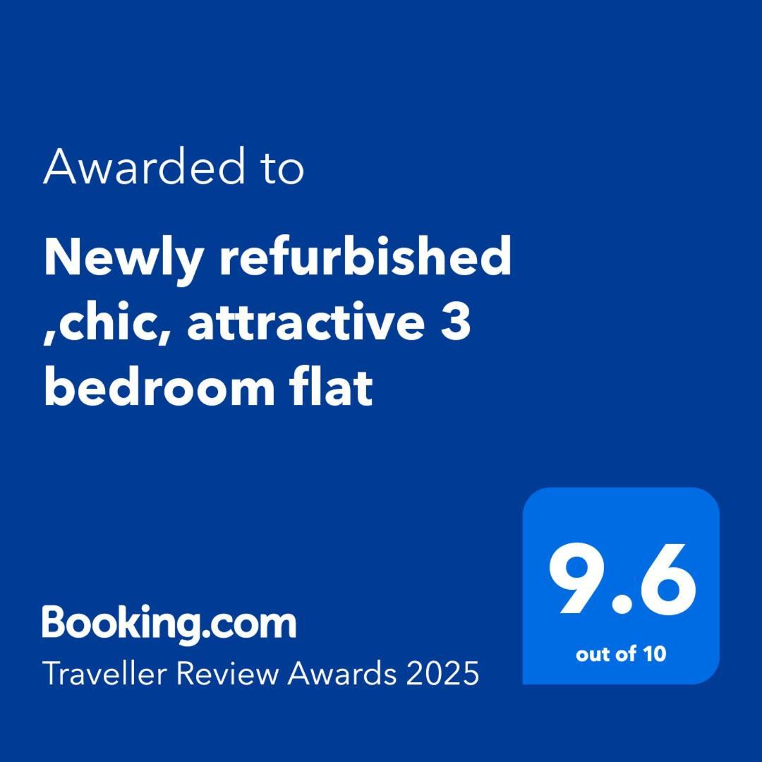 Newly Refurbished ,chic, Attractive 3 Bedroom Flat Appartamento *